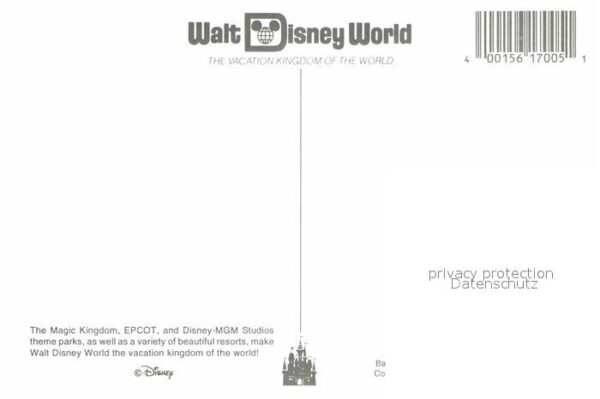 Walt Disney World Magic Kingdom Epcot Disney-MGM-Studios – Bild 2
