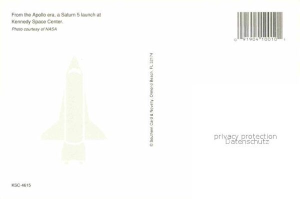 Raumfahrt Kennedy Space Center Apollo Era Saturn – Bild 2