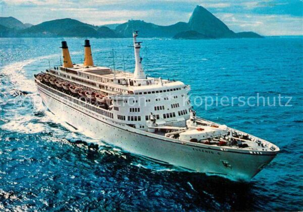 Schiffe Ships Navires Eugenio C.