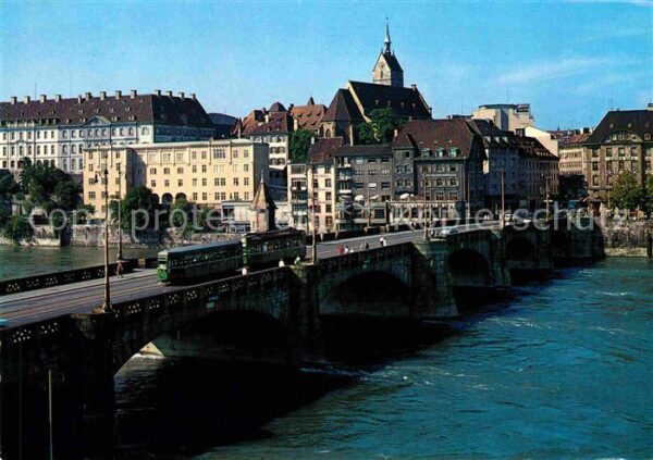 Strassenbahn Basel Mittlere Rheinbrücke