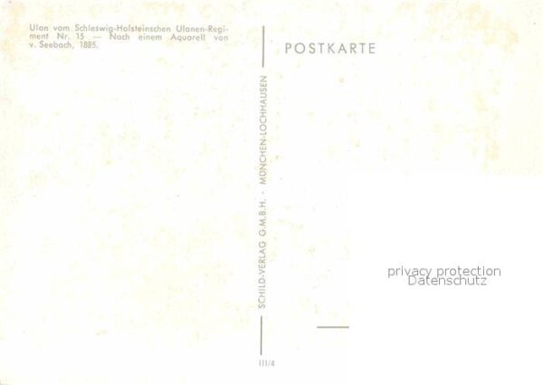 Regimente Ulanen-Regiment Nr. 15 Schleswig-Holste – Bild 2