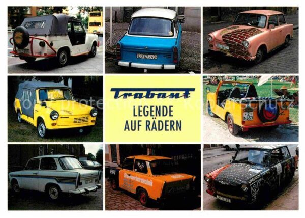 Autos Trabant 1957-1991