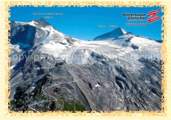 Gletscher Hintertux Zillertal Olperer Spannagel-H