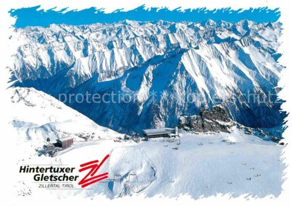 Gletscher Hintertux Zillertal Tuxer Ferner
