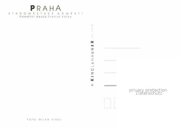 Denkmal Franz Kafka Praha Staromestske Namesti – Bild 2