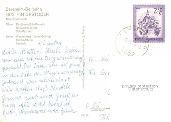 Sessellift Bärenalm Hinterstoder Berghaus-Schaffer – Bild 2