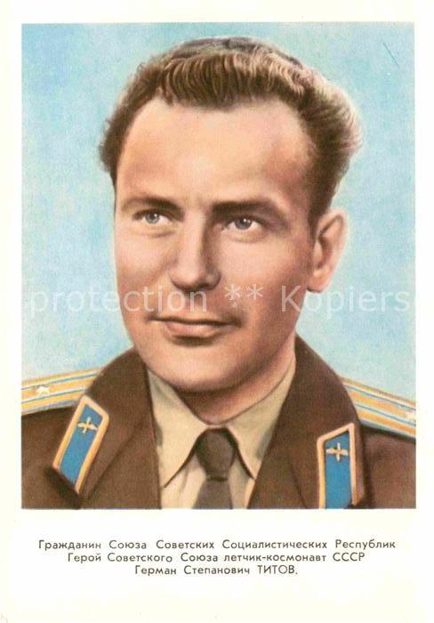 Raumfahrt Kosmonaut German Stepanowitsch Titow