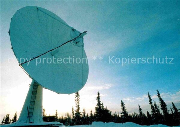 Funk Eiscat Radarantenne Esrange Kiruna Swed