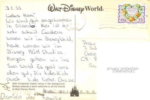 Walt Disney World Cinderella Castle Mickey Mouse – Bild 2