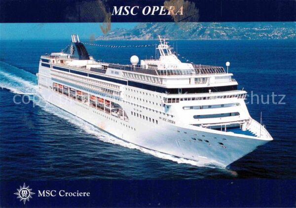 Schiffe Ships Navires MSC Opera MSC Crociere