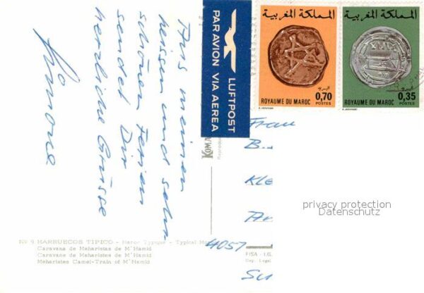 Kamel  Camel Chameau Caravana de Meharistas de M'Hamid Maroc – Bild 2