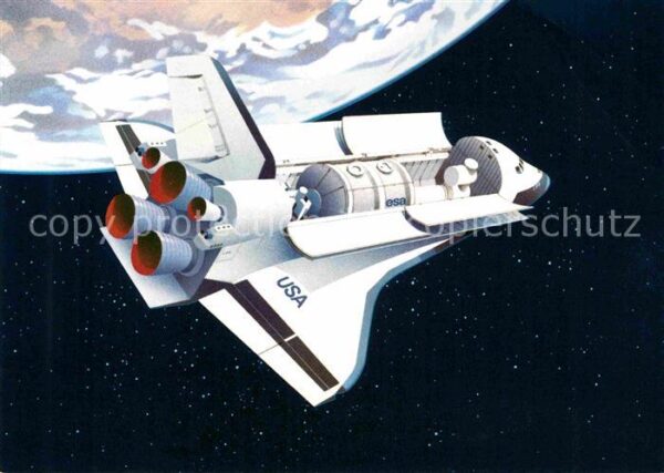 Raumfahrt Space Shuttle Luraba Luzern
