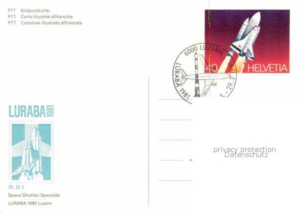 Raumfahrt Space Shuttle Luraba Luzern – Bild 2