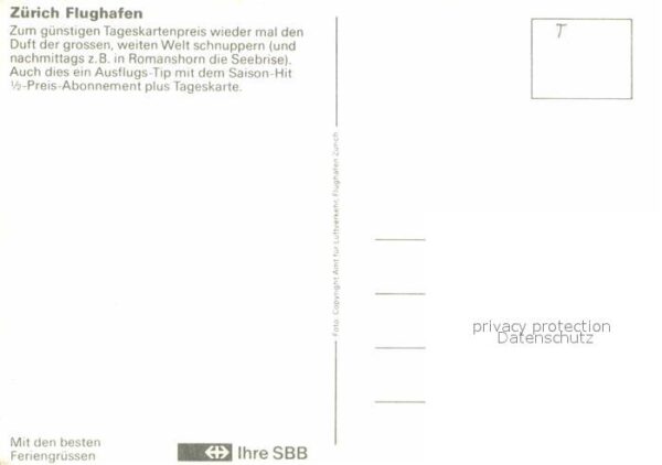 Swissair Zürich Flughafen – Bild 2