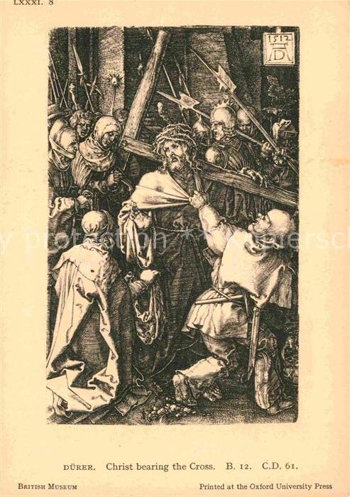 Duerer Albrecht Nuernberg Christ bearing the Cross