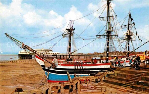 Segelschiffe Moby Dick Central Promenade Morecambe