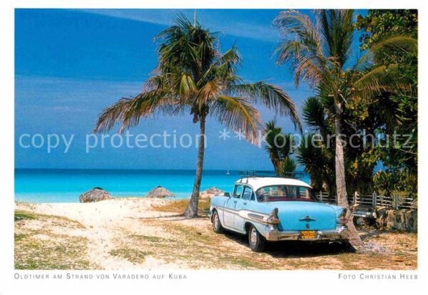 Autos Oldtimer Strand Varadero Kuba