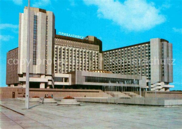 St Petersburg Leningrad Hotel Pribaltijskaja