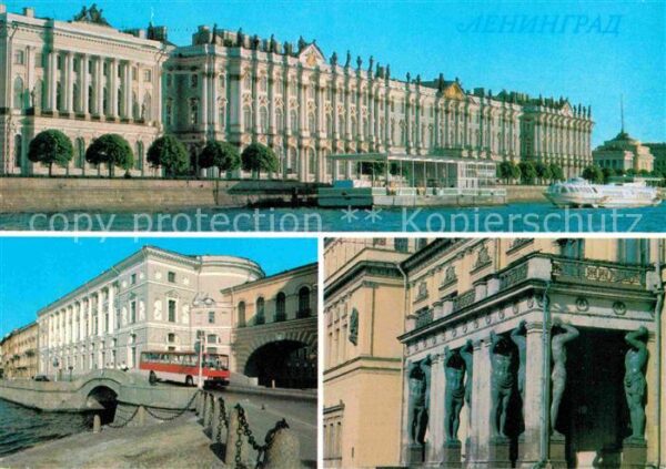St Petersburg Leningrad Winter-Palast Hermitage