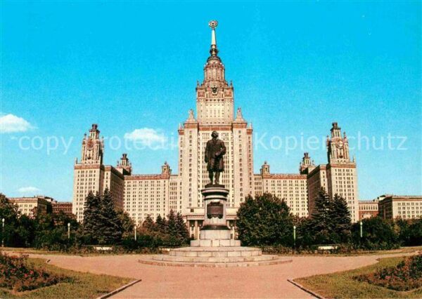 Moscow Moskva Lomonosov Universität