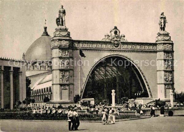 Moscow Moskva USSR Industrial Exhibition Pavilion of