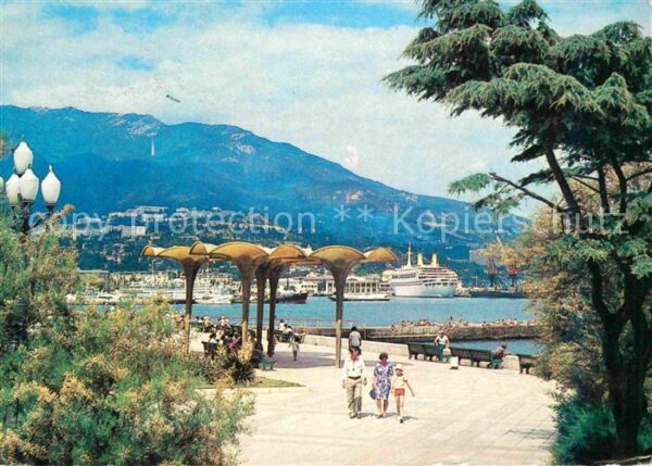 Jalta Yalta Krim Crimea Promenade