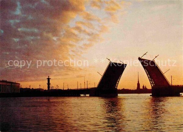 St Petersburg Leningrad Brücke
