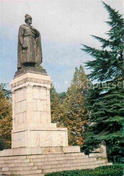 Tiflis Tiblissi Schot Rustaweli Denkmal