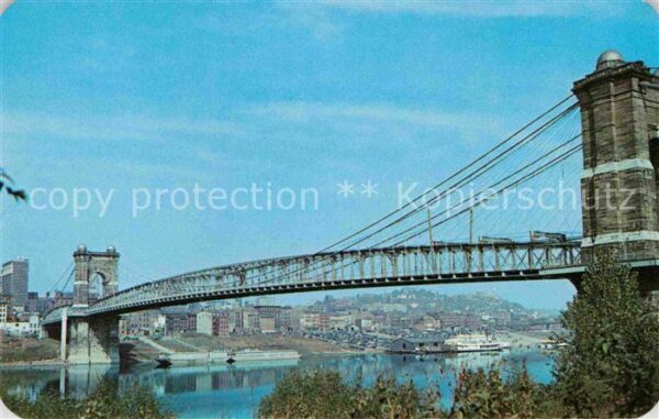Cincinnati Ohio Suspension Bridge