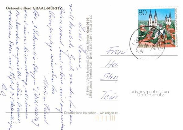 Graal-Mueritz Ostseebad Fliegeraufnahme – Bild 2