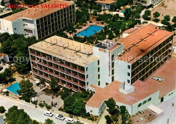 Paguera Mallorca Islas Baleares Fliegeraufnahme Hotel San Valentin