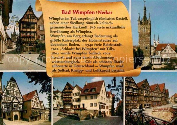 Bad Wimpfen Fachwerkhäuser Turm