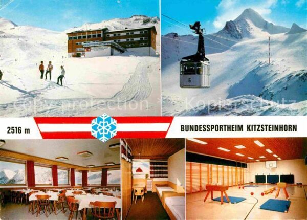 Kitzsteinhorn Bundessportheim Seilbahn Restaurant