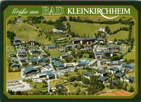 Bad Kleinkirchheim Kaernten Fliegeraufnahme
