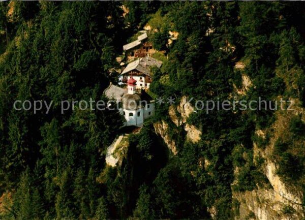Strass Zillertal Fliegeraufnahme Wallfahrtsort Maria Bre