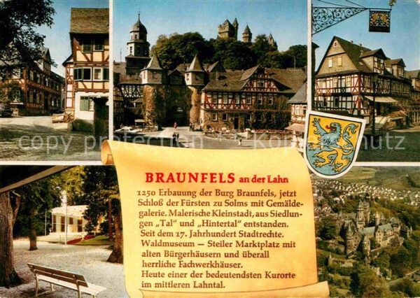 Braunfels Fachwerk Fliegeraufnahme Schloß