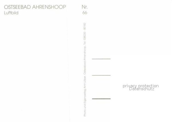 Ahrenshoop Ostseebad Fliegeraufnahme mit Strand – Bild 2