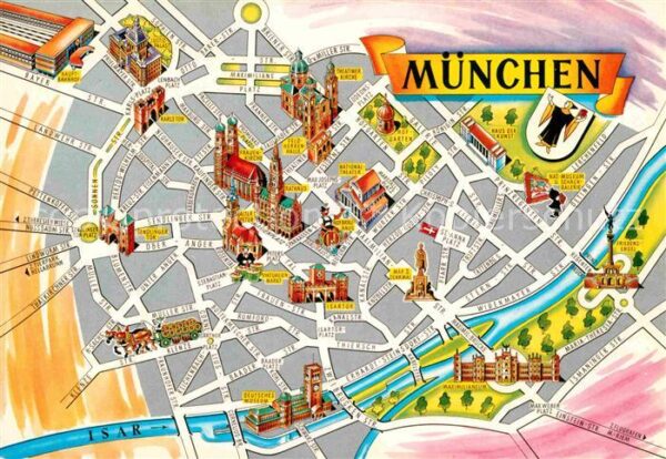 Muenchen Lageplan