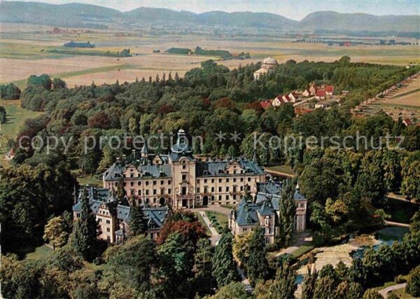Bueckeburg Fliegeraufnahme Schloß