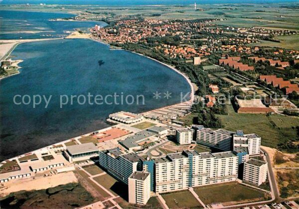 Heiligenhafen Ostseebad Fliegeraufnahme Ferienpark mit Binnense