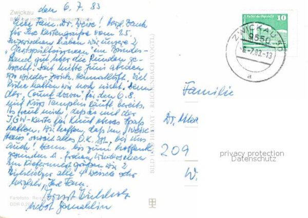 Zwickau Sachsen Plauenschen Strasse – Bild 2