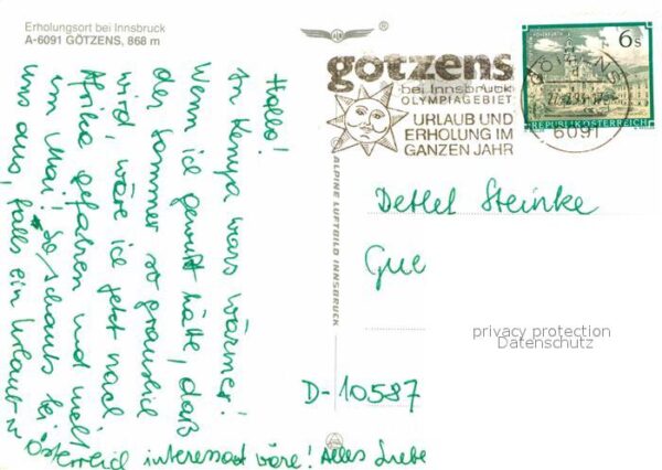 Goetzens Tirol Fliegeraufnahme – Bild 2