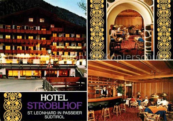 St Leonhard Passeier Hotel Stroblhof