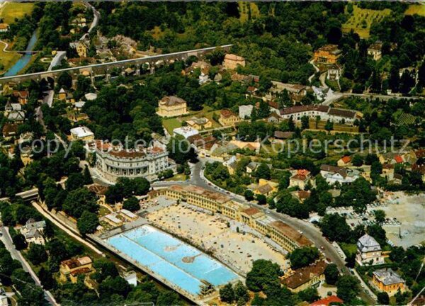 Baden Wien Fliegeraufnahme Thermalbad