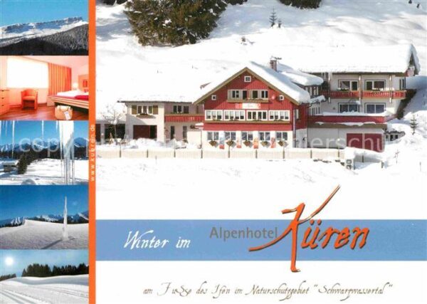 Hirschegg Kleinwalsertal Vorarlberg Alpenhotel Küren