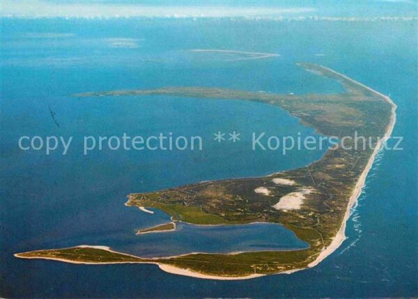 Sylt Fliegeraufnahme von Norden gesehen