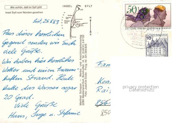 Sylt Fliegeraufnahme von Norden gesehen – Bild 2