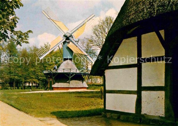 Cloppenburg Heuerhaus und Kokerwindmühle