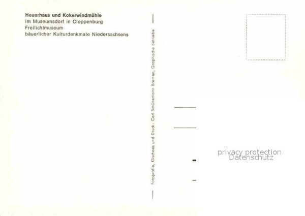 Cloppenburg Heuerhaus und Kokerwindmühle – Bild 2
