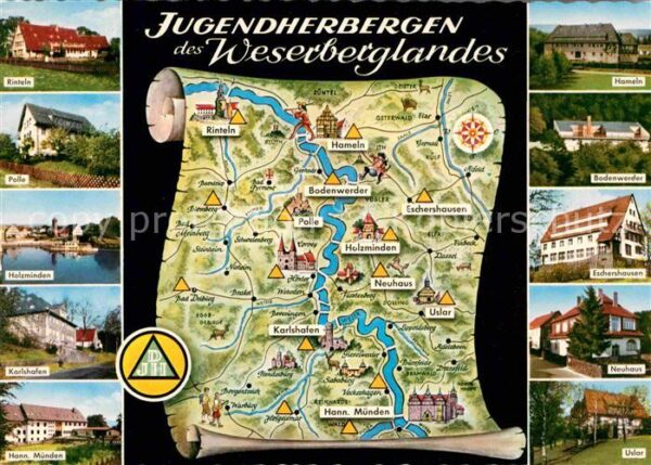 Karlshafen Bad Uslar Neuhaus Bodenwerder Hameln Hann.M
